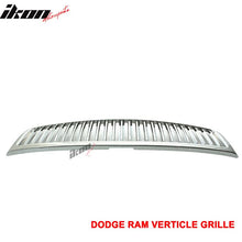 Load image into Gallery viewer, 1994-2002 Dodge Ram 1500 2500 3500 Chrome Vertical Grille Unpainted