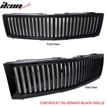 Load image into Gallery viewer, 2007-2013Â Chevy Silverado 1500 Vertical Front Bumper Unpainted Grille