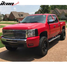 Load image into Gallery viewer, 2007-2013 Chevy Silverado 1500 Front Vertical Hood Grille Chrome ABS