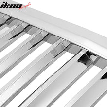 Load image into Gallery viewer, 2007-2013 Chevy Silverado 1500 Front Vertical Hood Grille Chrome ABS