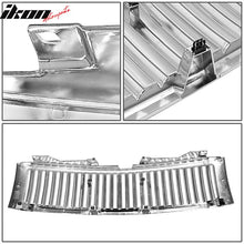 Load image into Gallery viewer, 2007-2013 Chevy Silverado 1500 Front Vertical Hood Grille Chrome ABS