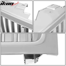 Load image into Gallery viewer, 2007-2013 Chevy Silverado 1500 Front Vertical Hood Grille Chrome ABS