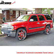 Load image into Gallery viewer, 1999-2002 Chevy Silverado Suburban Tahoe Vertical Chrome Grille ABS