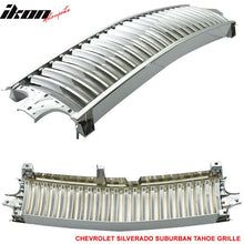 Load image into Gallery viewer, 1999-2002 Chevy Silverado Suburban Tahoe Vertical Chrome Grille ABS