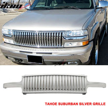 Load image into Gallery viewer, 2000-2006Â Tahoe Suburban Front Hood Bumper Grille Guard ABS Silver