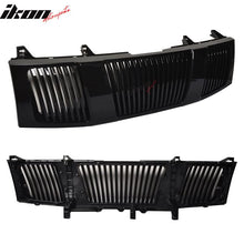 Load image into Gallery viewer, 2004-2007Â Nissan Titan Front Hood Grille Vertical Style Black ABS