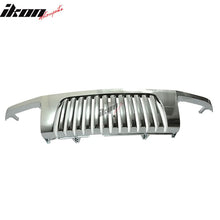 Load image into Gallery viewer, 2002-2004 Nissan Xterra Vertical Chrome Front Bumper Hood Grille ABS