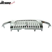 Load image into Gallery viewer, 2002-2004 Nissan Xterra Vertical Chrome Front Bumper Hood Grille ABS