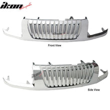 Load image into Gallery viewer, 2002-2004 Nissan Xterra Vertical Chrome Front Bumper Hood Grille ABS