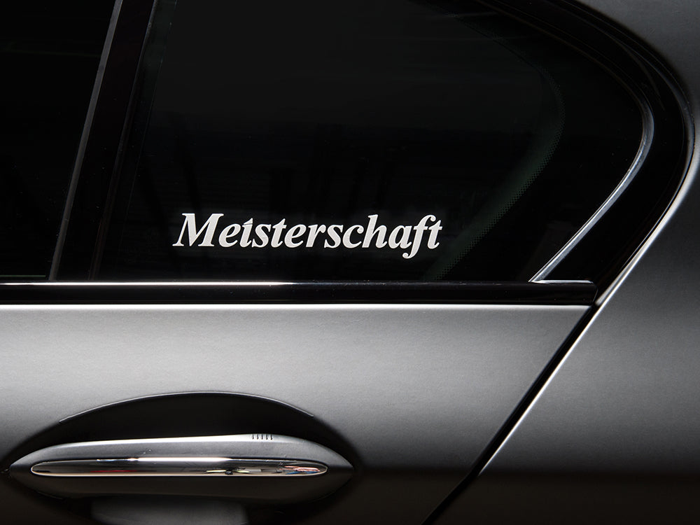 Meisterschaft Decal - Transparent Background | 2 pcs