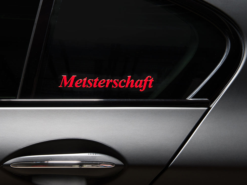 Meisterschaft Decal - Transparent Background | 2 pcs