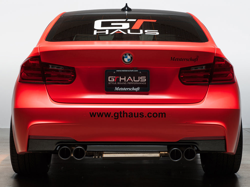 Meisterschaft License Frame + GTHAUS License Plate Package