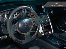 Load image into Gallery viewer, AutoTecknic Carbon Fiber Steering Wheel - Nissan R35 GTR 2009-2017