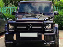 Load image into Gallery viewer, AutoTecknic Carbon Fiber Headlight Trim Set -  Mercedes-Benz W463 G-Class