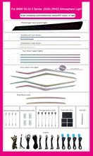 Load image into Gallery viewer, BMW 3 Series G20 / G80 RHD Interior 64-Color Dynamic LED Ambient Light Kit 2020 - 2024