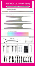 Load image into Gallery viewer, Audi Q5 / Q5L Interior 64-Color Symphony Rainbow LED Ambient Light Kit 2018 - 2025