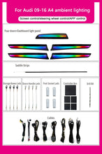 Load image into Gallery viewer, Audi A4 B8 Interior 64-Color Symphony LED Ambient Light Kit 2009 - 2016
