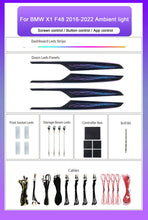 Load image into Gallery viewer, BMW X1 F48 Interior 64-Color Dynamic Symphony LED Ambient Light Kit 2016 - 2022
