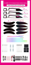 Load image into Gallery viewer, BMW 3 Series F30 / F31 / F34 / F35 / F36 Interior 64-Color LED Ambient Light Kit 2013 - 2019
