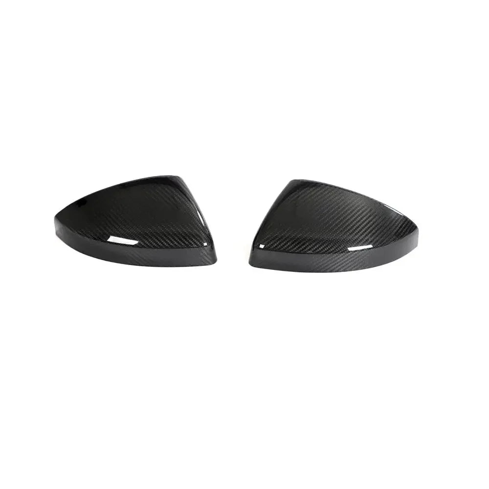 2019–2023 Audi R8 V10 Coupe Mirror Covers – Prepreg Dry Carbon Fiber