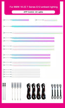 Load image into Gallery viewer, BMW 7 Series G11 / G12 Interior 64-Color Galaxy Style LED Ambient Light Kit 2015 - 2022