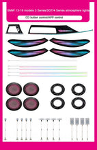 Load image into Gallery viewer, BMW 3 Series F30 / F31 / F34 / F35 / 3GT &amp; 4 Series F36 Gran Coupe Interior 64-Color LED Ambient Light Kit 2013 - 2019