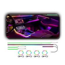 Load image into Gallery viewer, Audi Q8 Interior 64-Color Symphony Active LED Ambient Light Kit 2018 - 2024