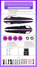 Load image into Gallery viewer, BMW X5 F15 / X6 F16 Interior 64-Color Galaxy LED Ambient Light Kit 2014 - 2018