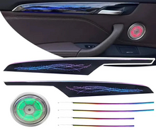 Load image into Gallery viewer, BMW X1 F48 / X2 F49 Interior 64-Color Symphony Starry Sky LED Ambient Light Ribbon Kit 2016 - 2022
