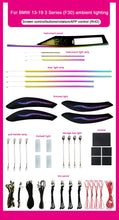 Load image into Gallery viewer, BMW 3 Series F30 / F34 / F35 LHD &amp; RHD Interior 64-Color Symphony Starry Sky LED Ambient Light Kit 2013 - 2019