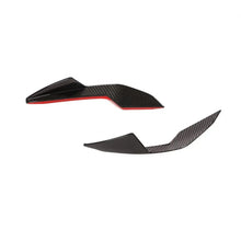 Load image into Gallery viewer, Dry Carbon Fiber Front Bumper Fins (2PC) – BMW G80 M3 &amp; G82/G83 M4 Competition (2021+)