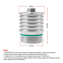 Load image into Gallery viewer, VW / Audi / SEAT / Skoda DSG-6 DQ250 Aluminum Cool Flow Transmission Oil Filter Housing for EA113 / EA888 2.0T FSI / TSI (Golf MK5 / MK6 / MK7 / Scirocco / Passat / A3 / S3 / TT / TTS / Replaces 02E305045)