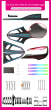Load image into Gallery viewer, Audi A7 C7 Interior 64-Color Symphony LED Ambient Light Kit 2011 - 2018