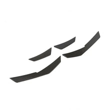 Load image into Gallery viewer, 2016–2018 Audi R8 V10 &amp; V10 Plus Coupe A-Style Front Fins Diveplanes – Carbon Fiber
