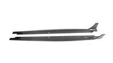 Load image into Gallery viewer, Audi A5 S-Line / S5 B9.5 Carbon Fiber Side Skirt Extensions – Sportback (2020–2023)