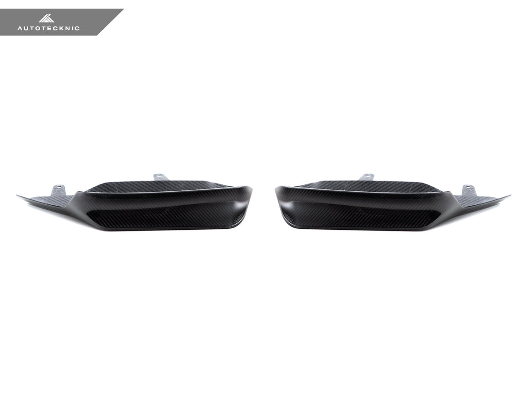 AutoTecknic Dry Carbon Performante Aero Splitter & Center Lip Set - F97 X3M | F98 X4M