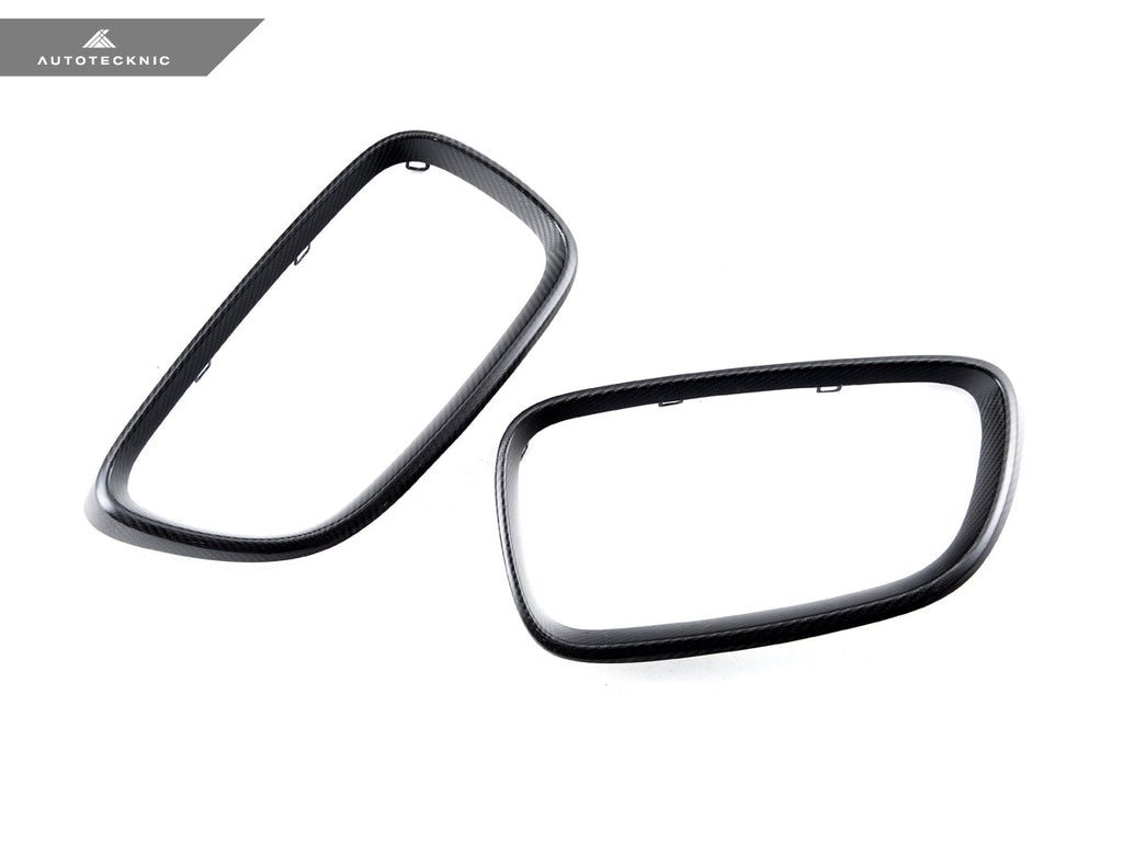 AutoTecknic Replacement Dry Carbon Grille Surround Set - BMW F87 M2
