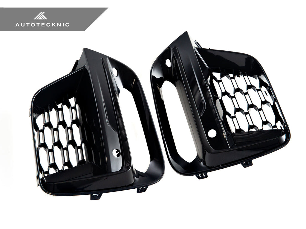 AutoTecknic Gloss Black Lower Grille Trim Set - G01 X3 | G02 X4 M40I Pre-LCI