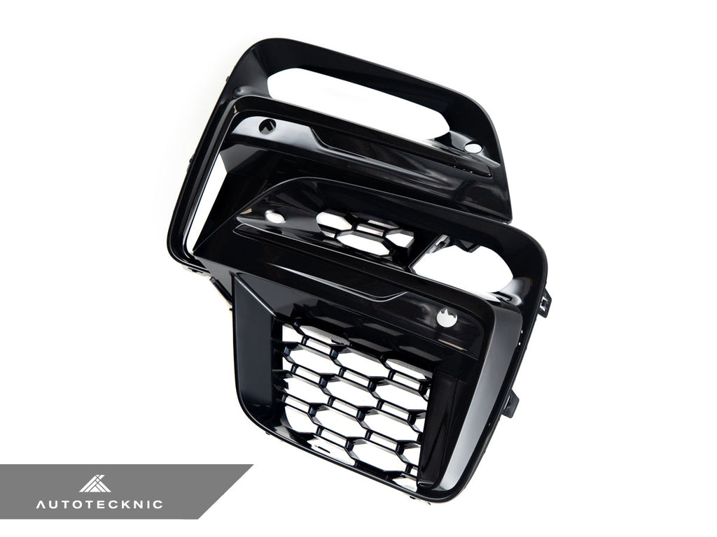 AutoTecknic Gloss Black Lower Grille Trim Set - G01 X3 | G02 X4 M40I Pre-LCI