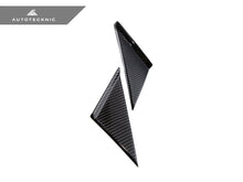Load image into Gallery viewer, AutoTecknic Version III Dry Carbon Side Mirror Wind Deflector Set - A90 Supra 2020-Up