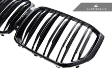 Load image into Gallery viewer, AutoTecknic Dual-Slats Gloss Black Front Grille - G05 X5 Pre-LCI