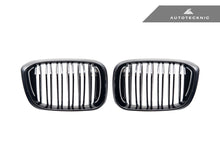 Load image into Gallery viewer, AutoTecknic Dual-Slats Gloss Black Front Grille Set - G01 X3 | G02 X4 Pre-LCI
