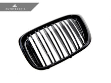 Load image into Gallery viewer, AutoTecknic Dual-Slats Gloss Black Front Grille Set - G01 X3 | G02 X4 Pre-LCI