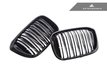Load image into Gallery viewer, AutoTecknic Dual-Slats Gloss Black Front Grille Set - G01 X3 | G02 X4 Pre-LCI