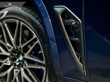 Load image into Gallery viewer, AutoTecknic Dry Carbon Fiber Side Vent Set - F95 X5M Pre-LCI
