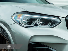 Load image into Gallery viewer, AutoTecknic Carbon Fiber Headlight Trim Set - F97 X3M | F98 X4M