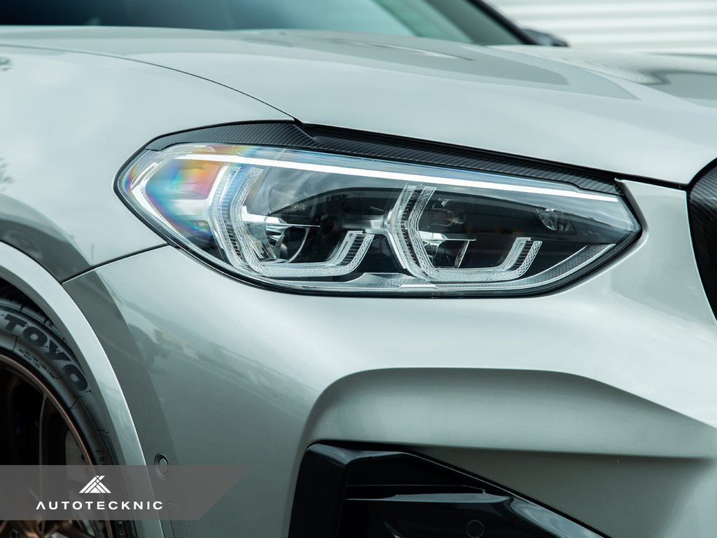 AutoTecknic Carbon Fiber Headlight Covers - G01 X3 | G02 X4