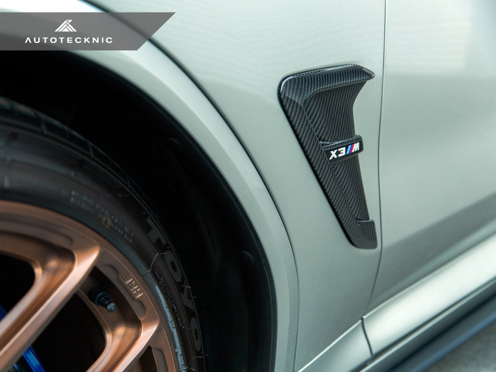 AutoTecknic Dry Carbon Fiber Fender Trim Set - F97 X3M | F98 X4M | G01 X3 | G02 X4