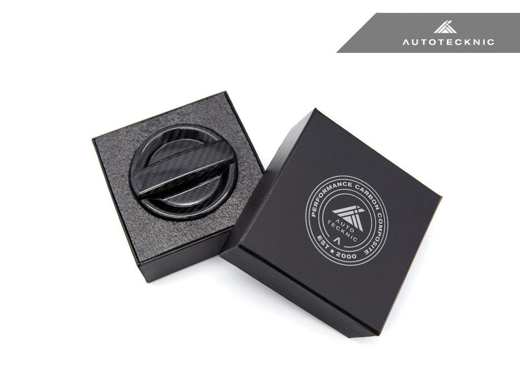 AutoTecknic Dry Carbon Competition Oil Cap Cover - E65/ E66 7-Series