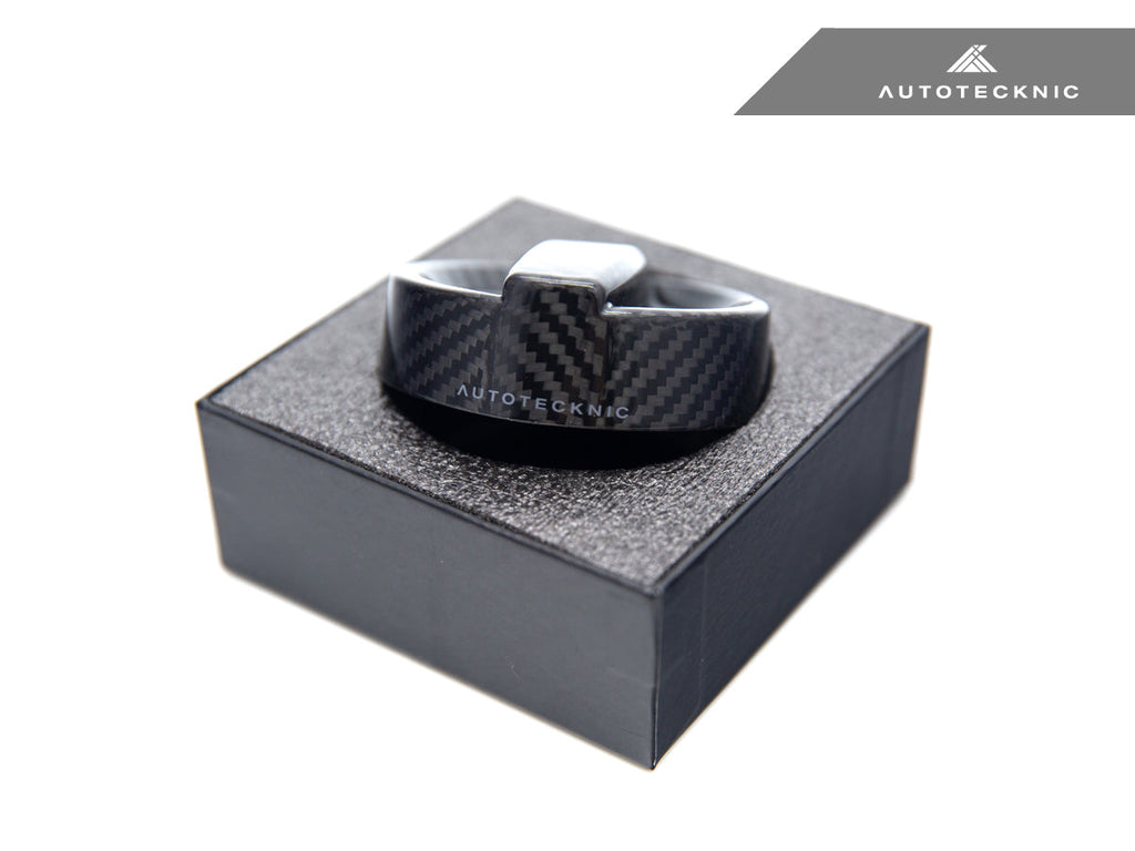 AutoTecknic Dry Carbon Competition Oil Cap Cover - E65/ E66 7-Series